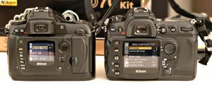 D70 et D200 cote  cote